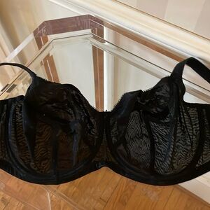 Panache Black Underwire Bra 36 H
